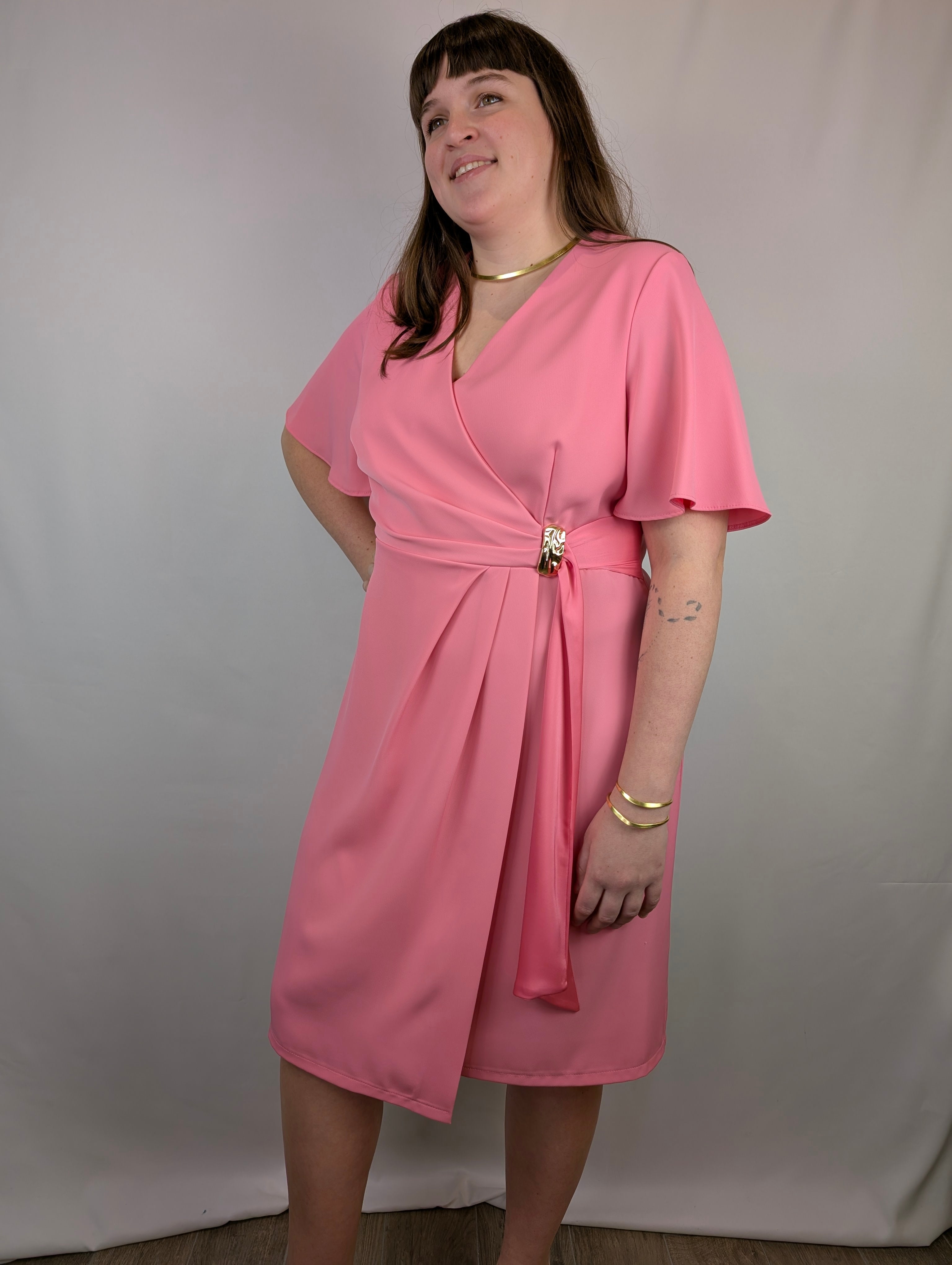 Abito tubino incrocio RINASCIMENTO CURVY