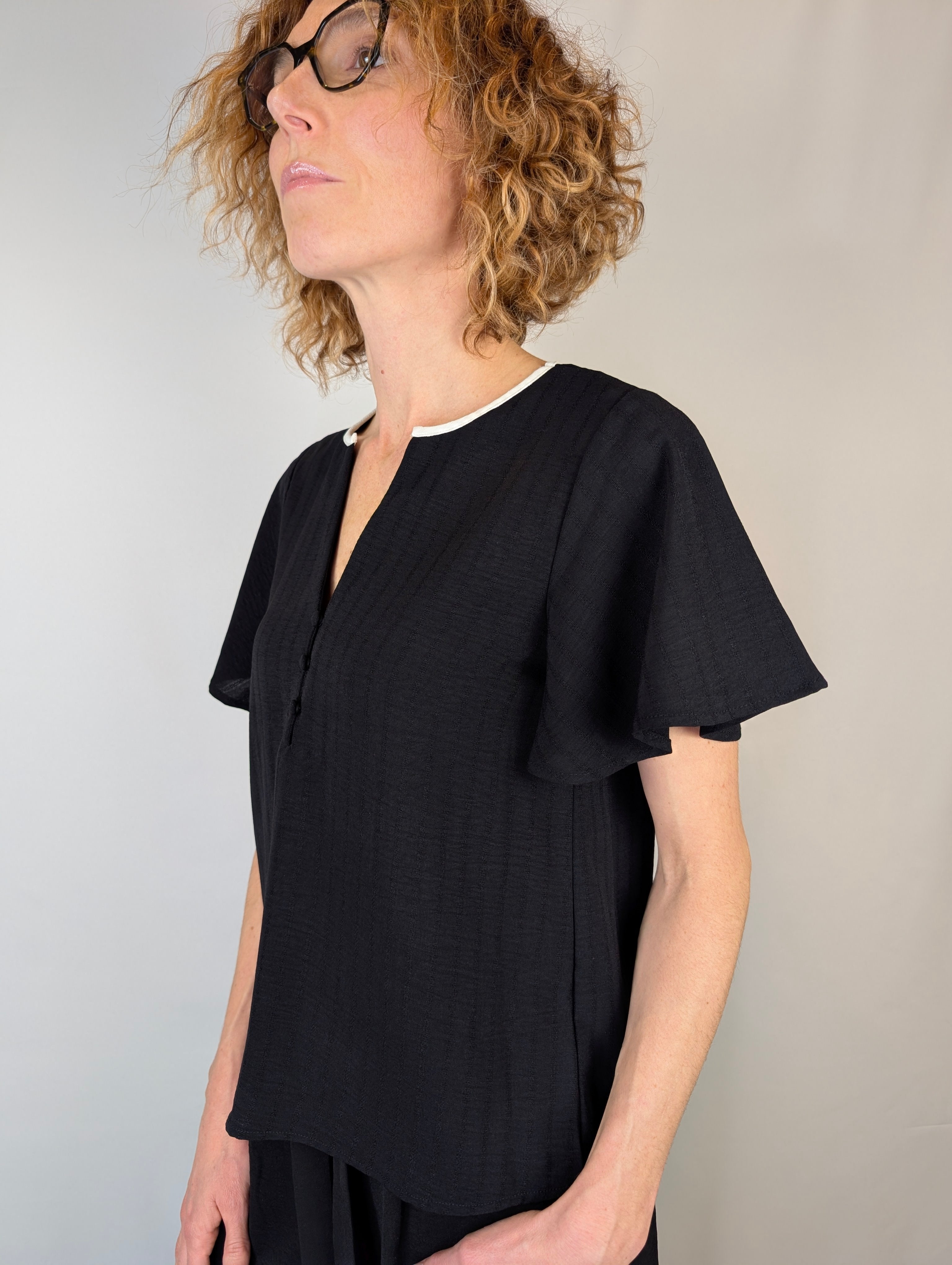 Casacca scollo a contrasto VEROMODA