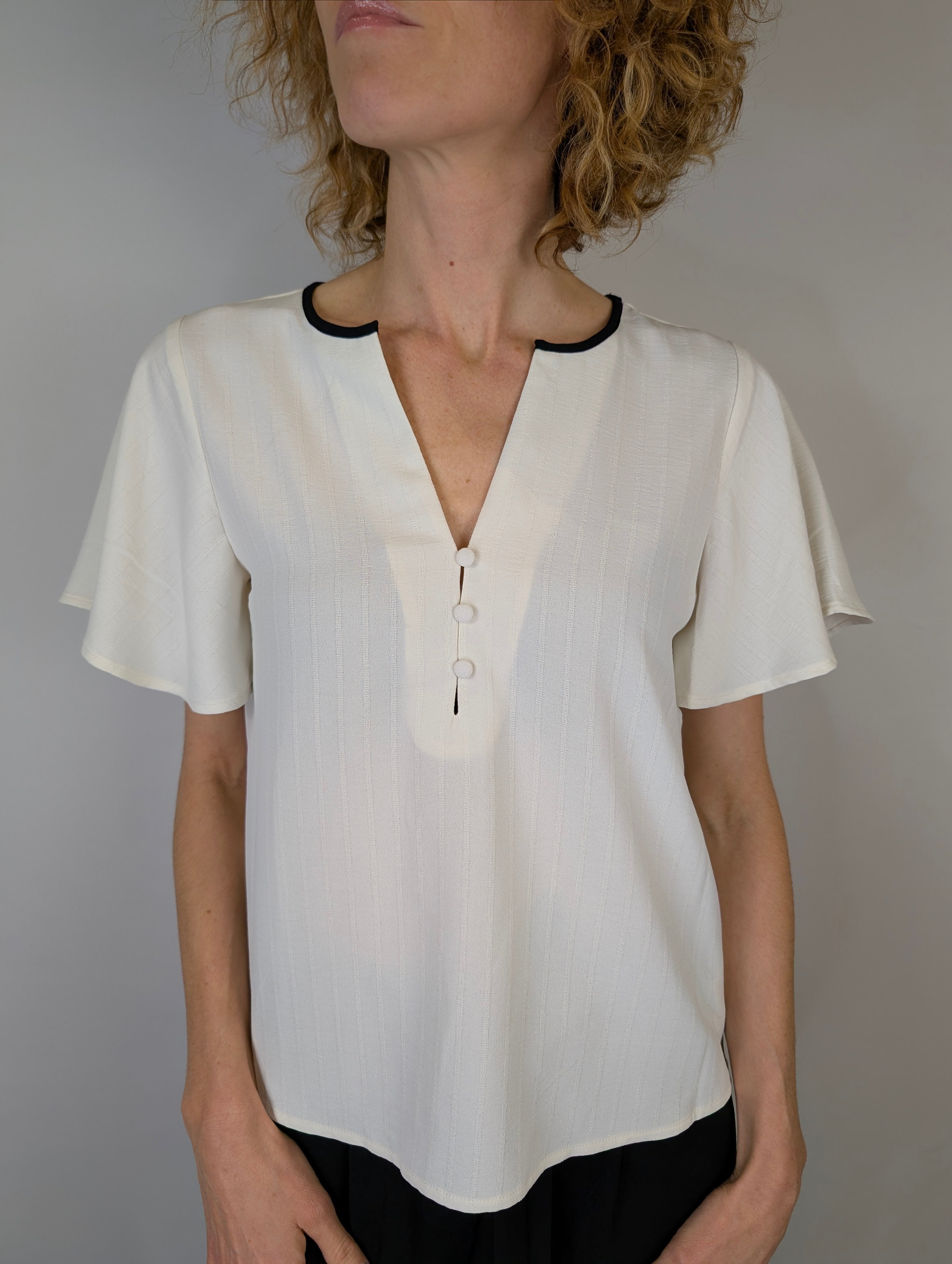 Casacca scollo a contrasto VEROMODA