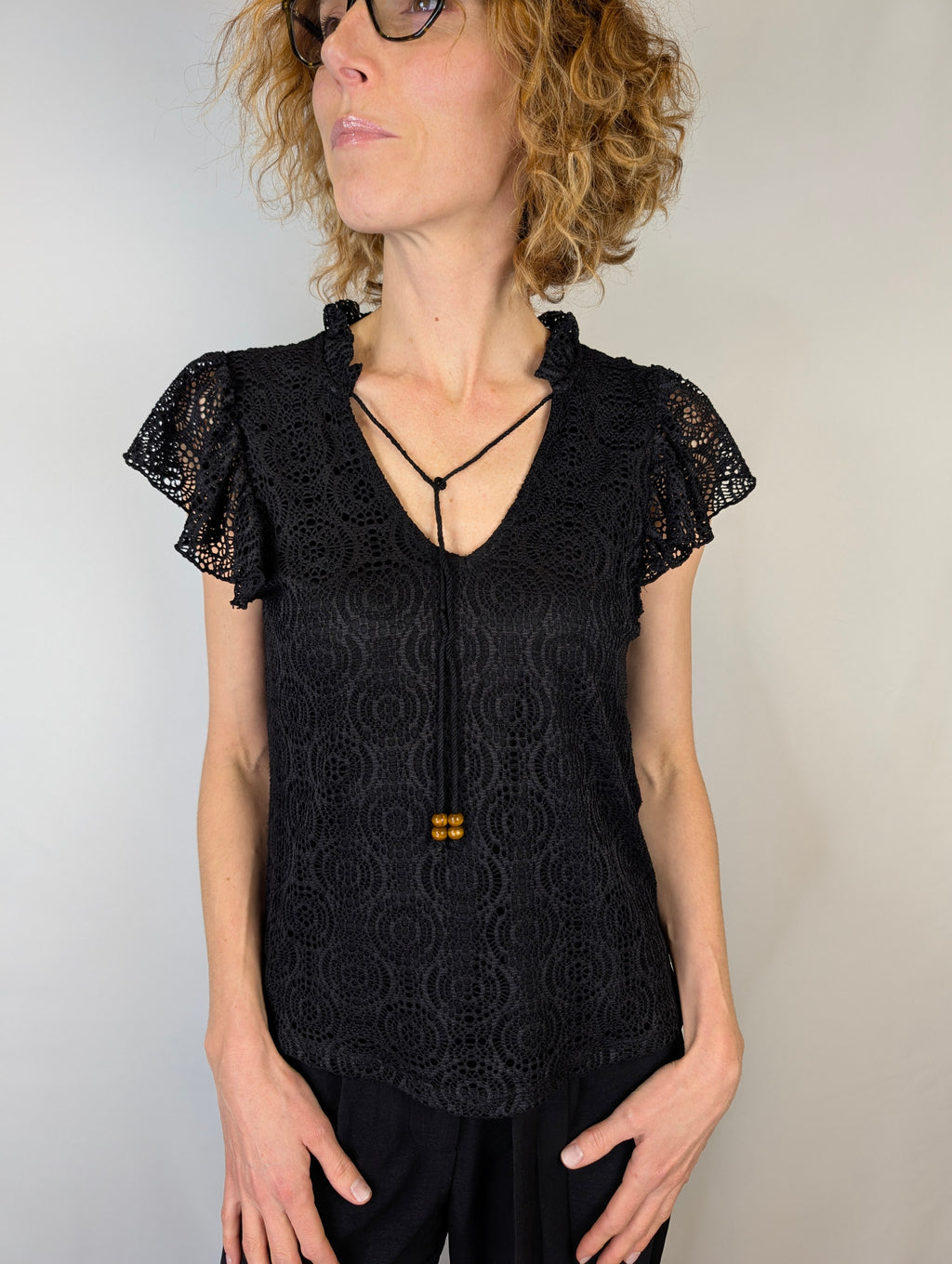 Top macramè VEROMODA