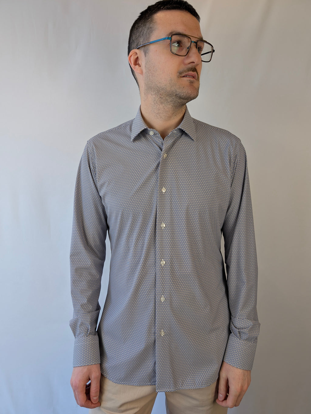 Camicia tessuto tecnico BARBARIGO