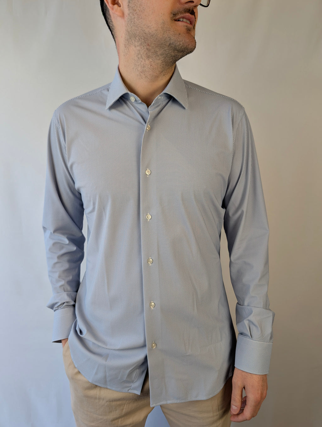 Camicia tessuto tecnico BARBARIGO