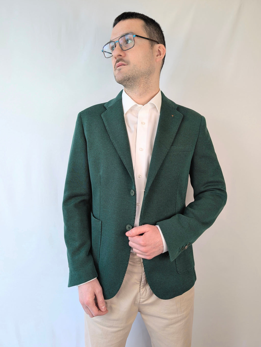 Giacca operata micro-costina ALIVE