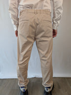 Pantalone pinces ed elastico PHILO TINTO