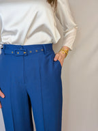 Pantalone wide leg cinturino RINASCIMENTO