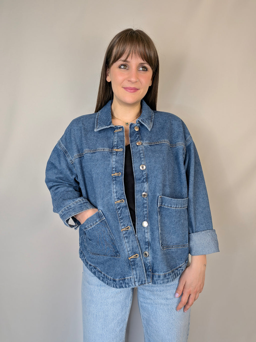 Giacca jeans oversize VEROMODA