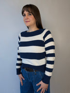 Maglia righe lurex MIDI