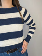 Maglia righe lurex MIDI