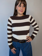 Maglia righe lurex MIDI