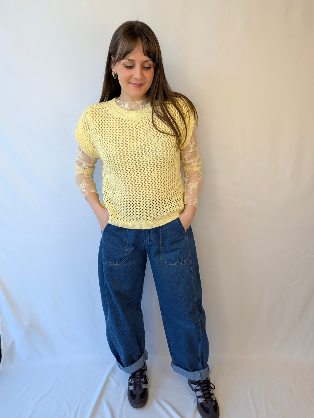 Gilet rete traforato SUSY MIX