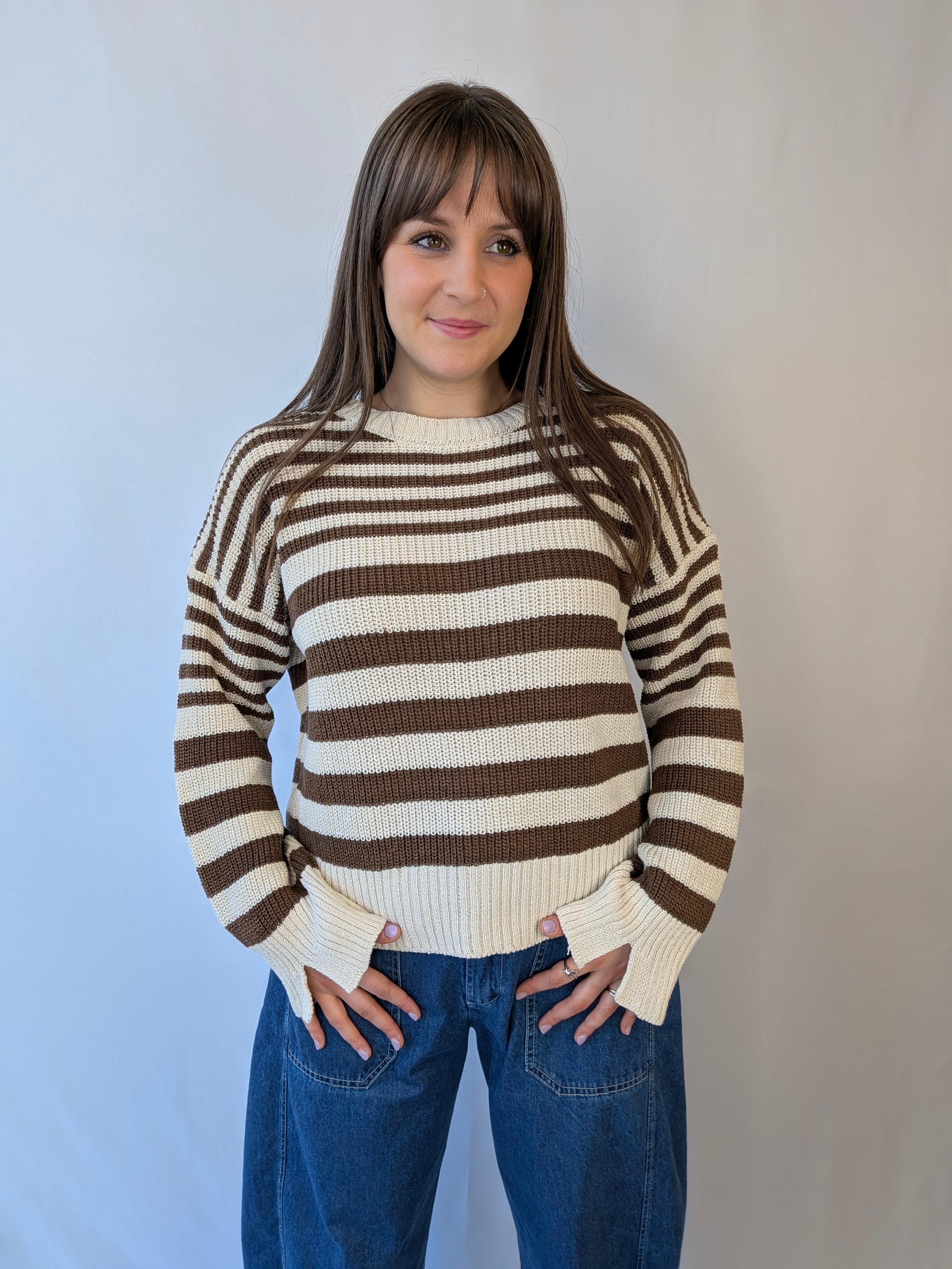 Maglia scatola righe SUSY MIX