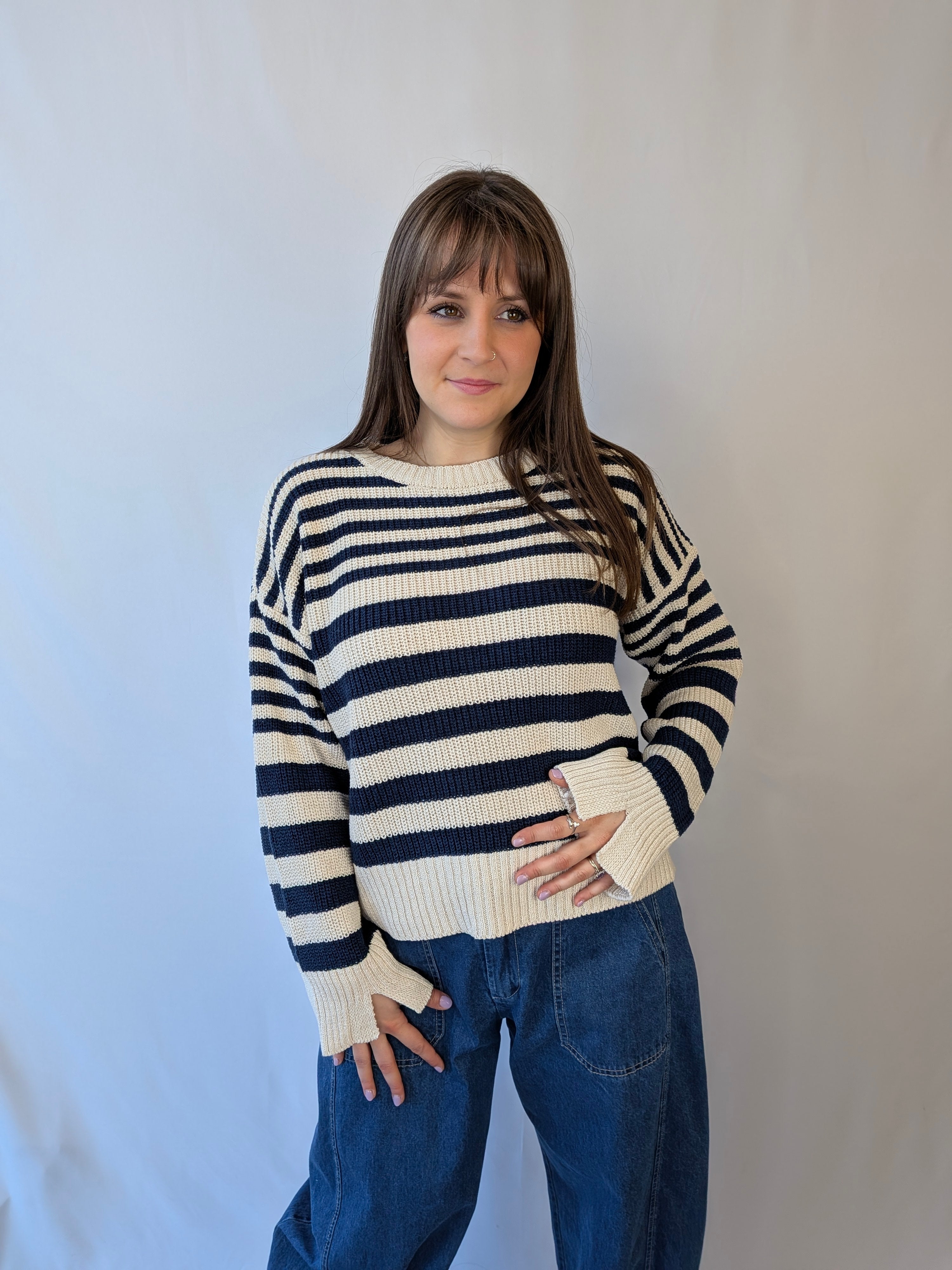 Maglia scatola righe SUSY MIX