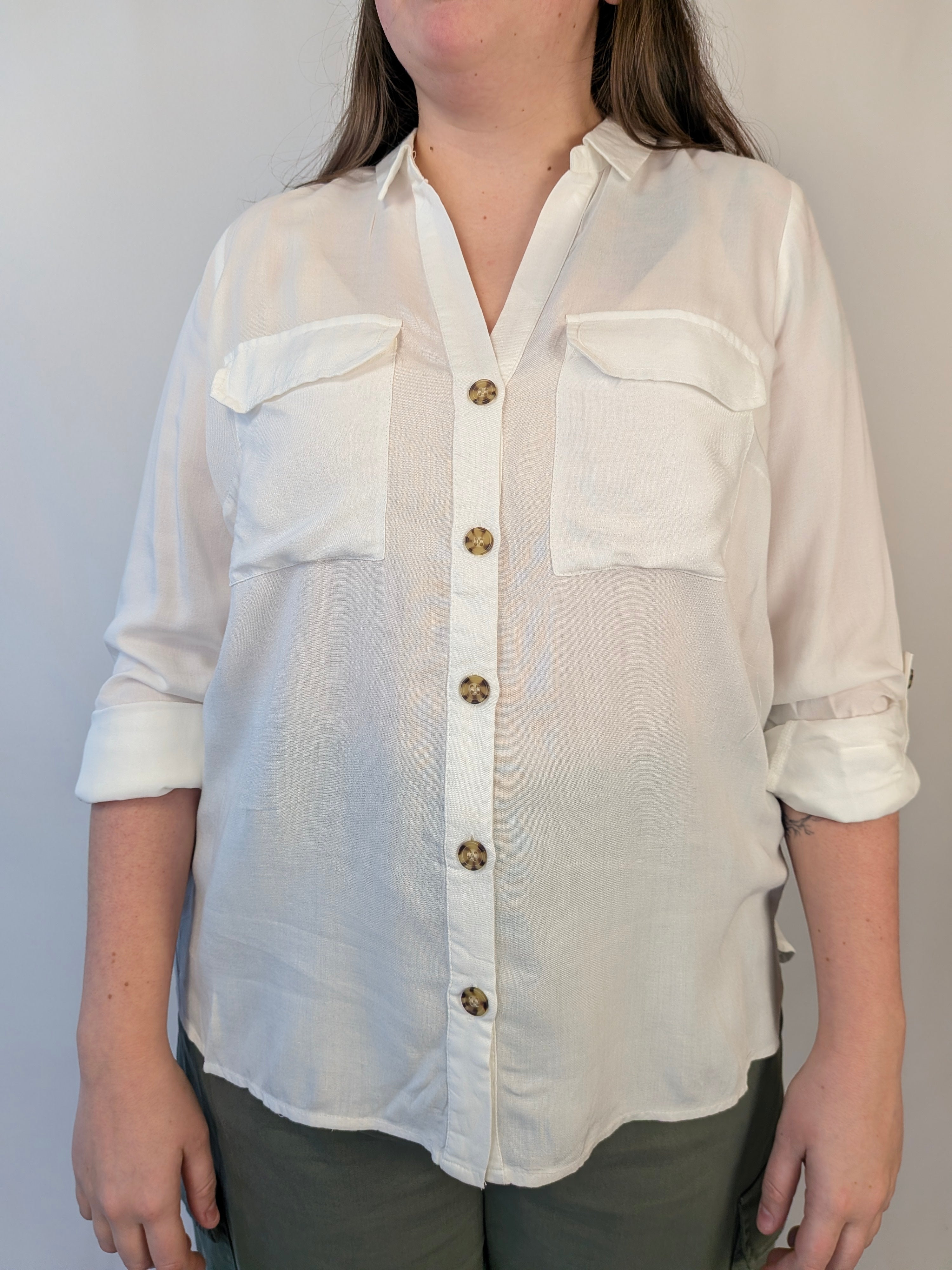 Camicia righe VEROMODA CURVY