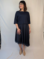 Abito fondo pizzo CHEITT CURVY