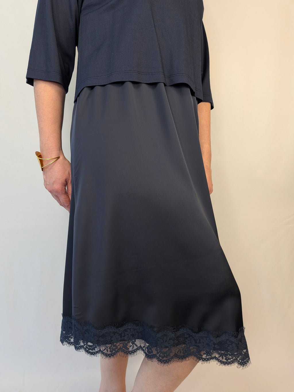 Abito fondo pizzo CHEITT CURVY