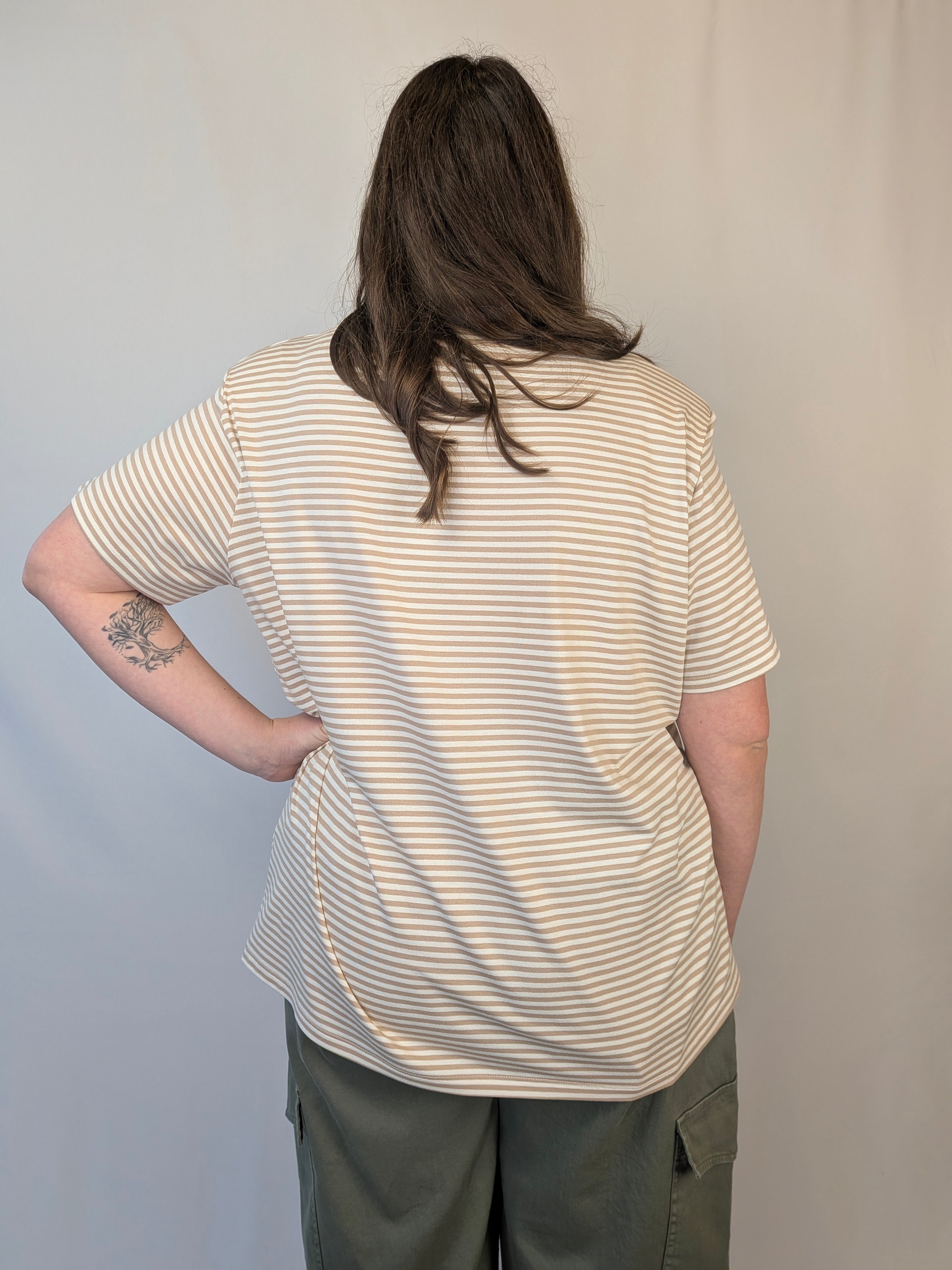 T-shirt fiocco SUSY STAR CURVY