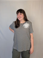 T-shirt fiocco SUSY STAR CURVY