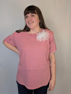 T-shirt fiocco SUSY STAR CURVY