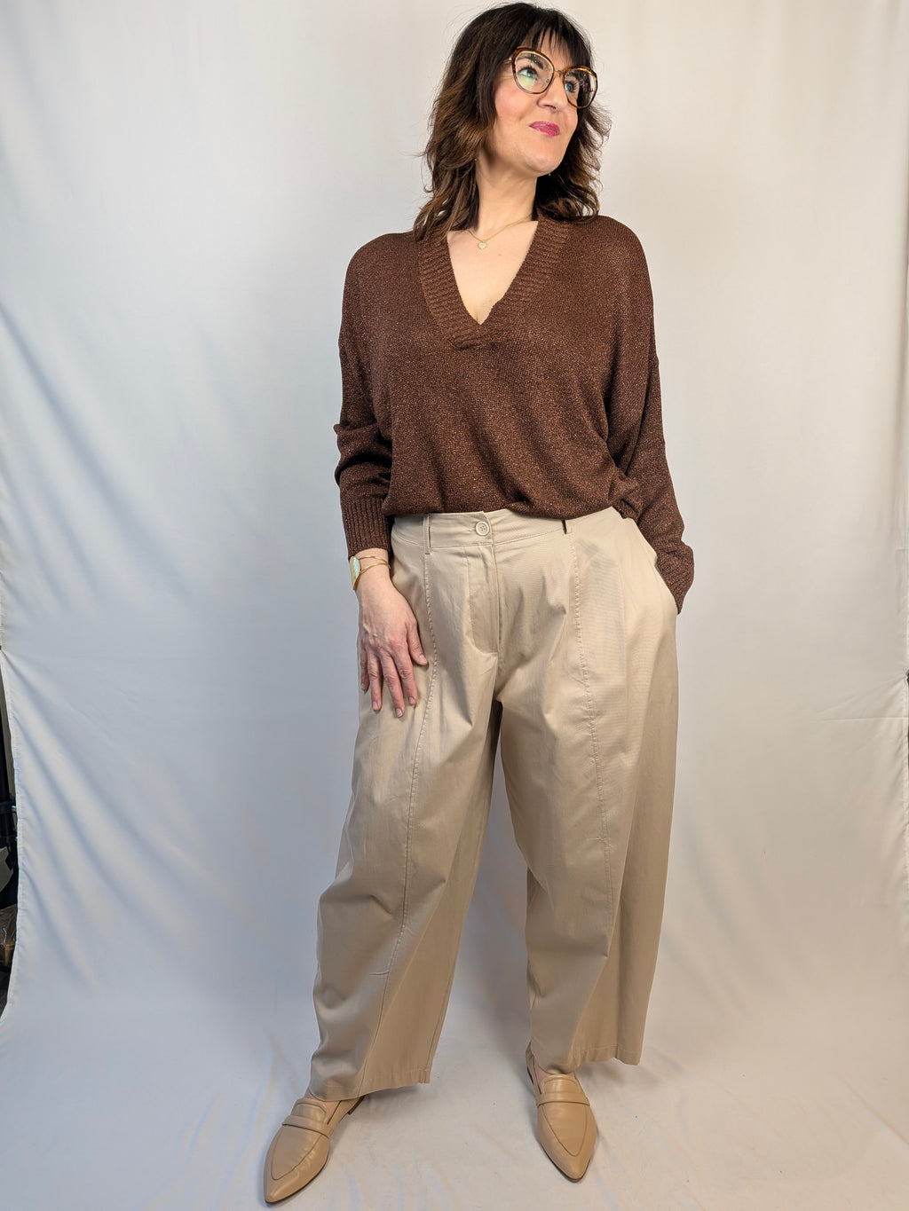 Pantalone baggy SUSY STAR CURVY