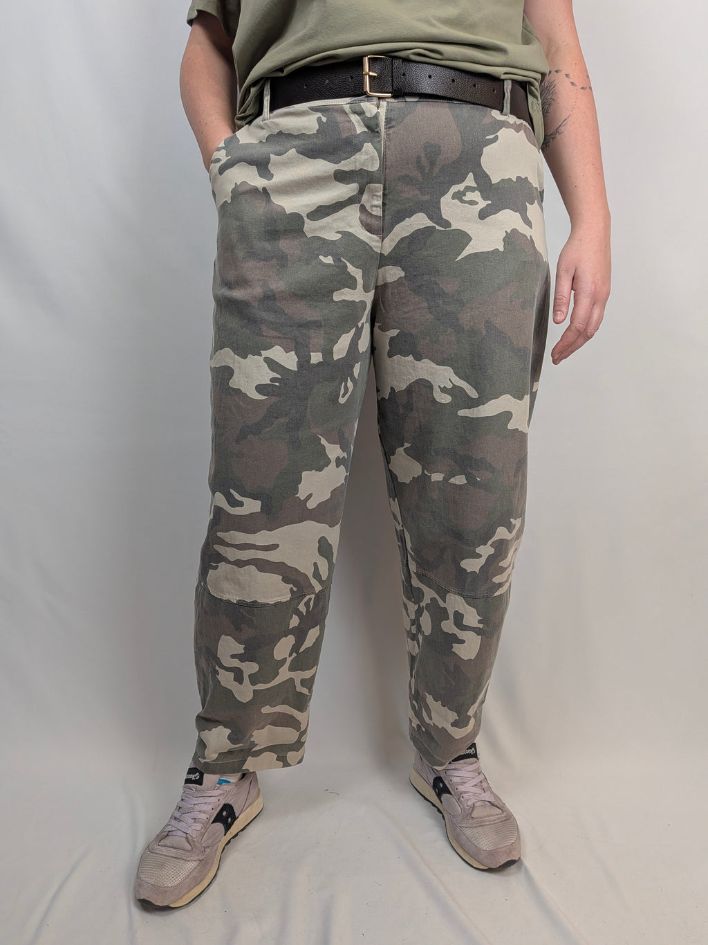 Pantalone ovetto mimetico SUSY STAR CURVY