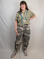 Pantalone ovetto mimetico SUSY STAR CURVY