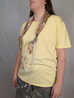 T-shirt foulard/collana SUSY STAR CURVY