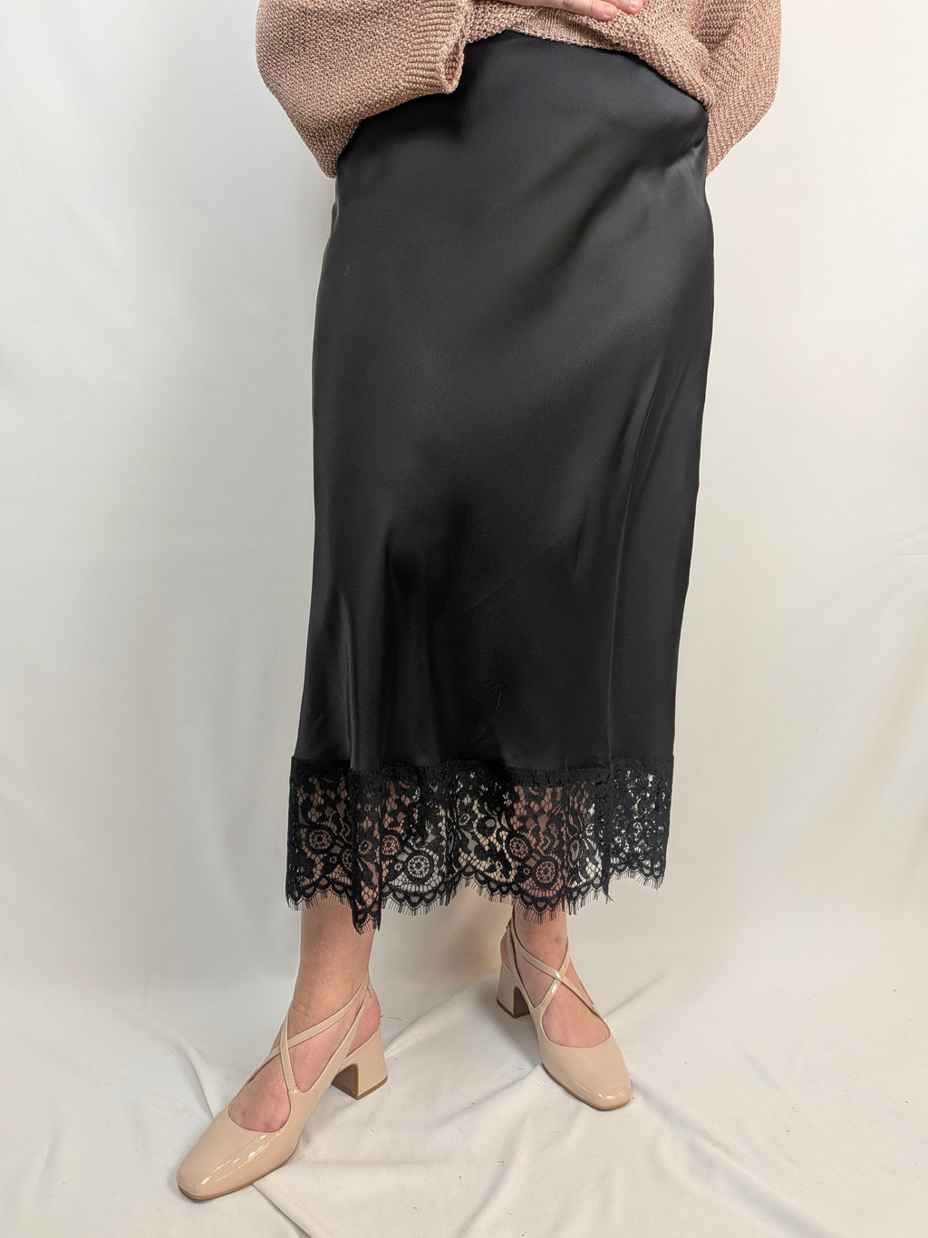 Gonna raso pizzo SUSY STAR CURVY