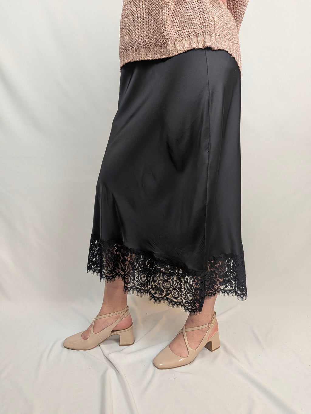 Gonna raso pizzo SUSY STAR CURVY