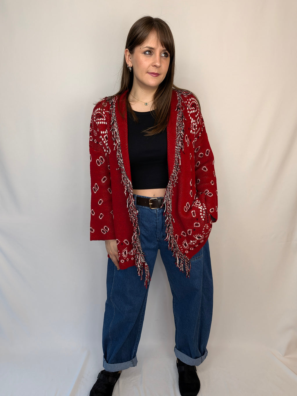 Cardigan bandana TWO WAY