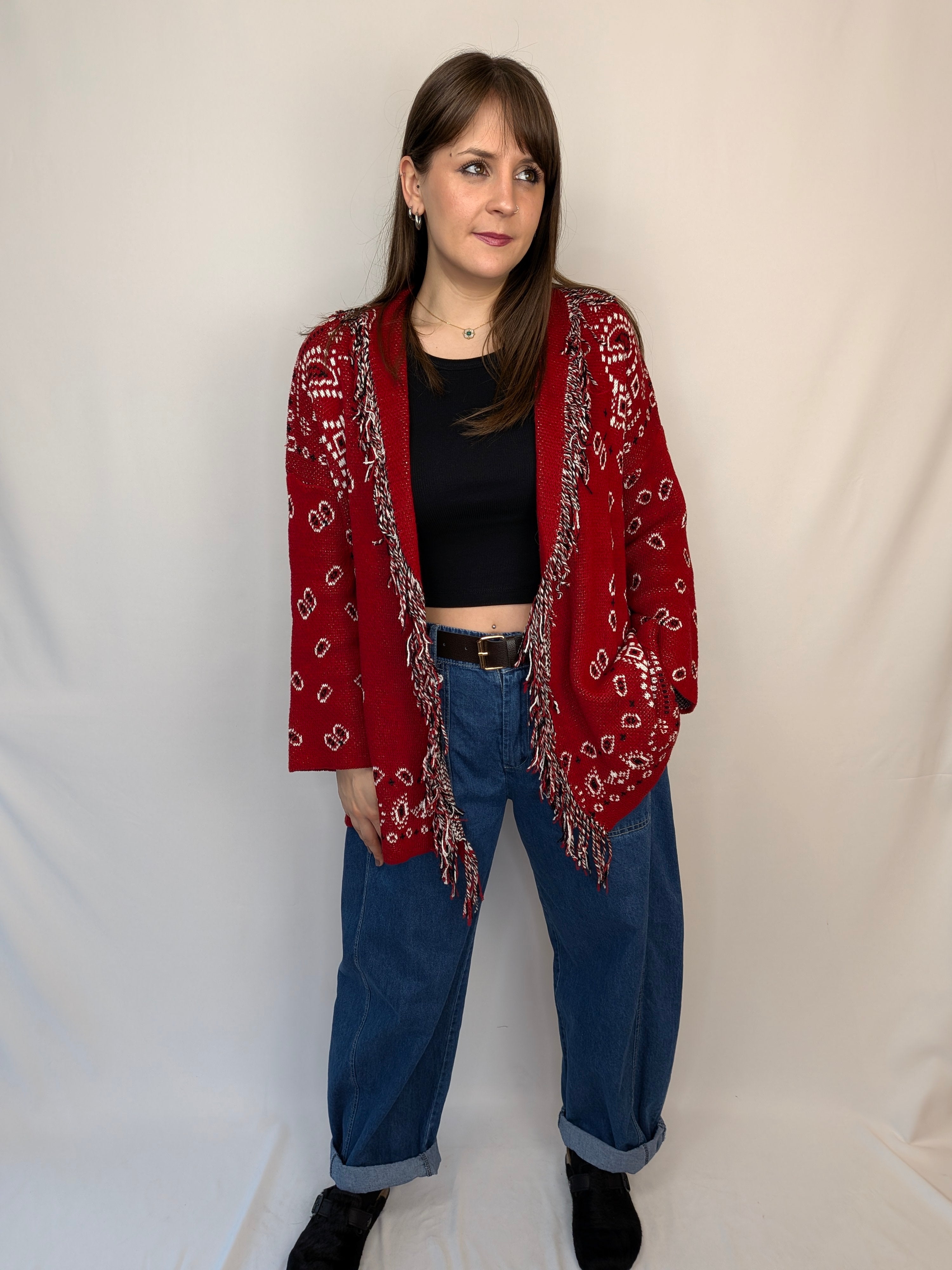 Cardigan bandana TWO WAY