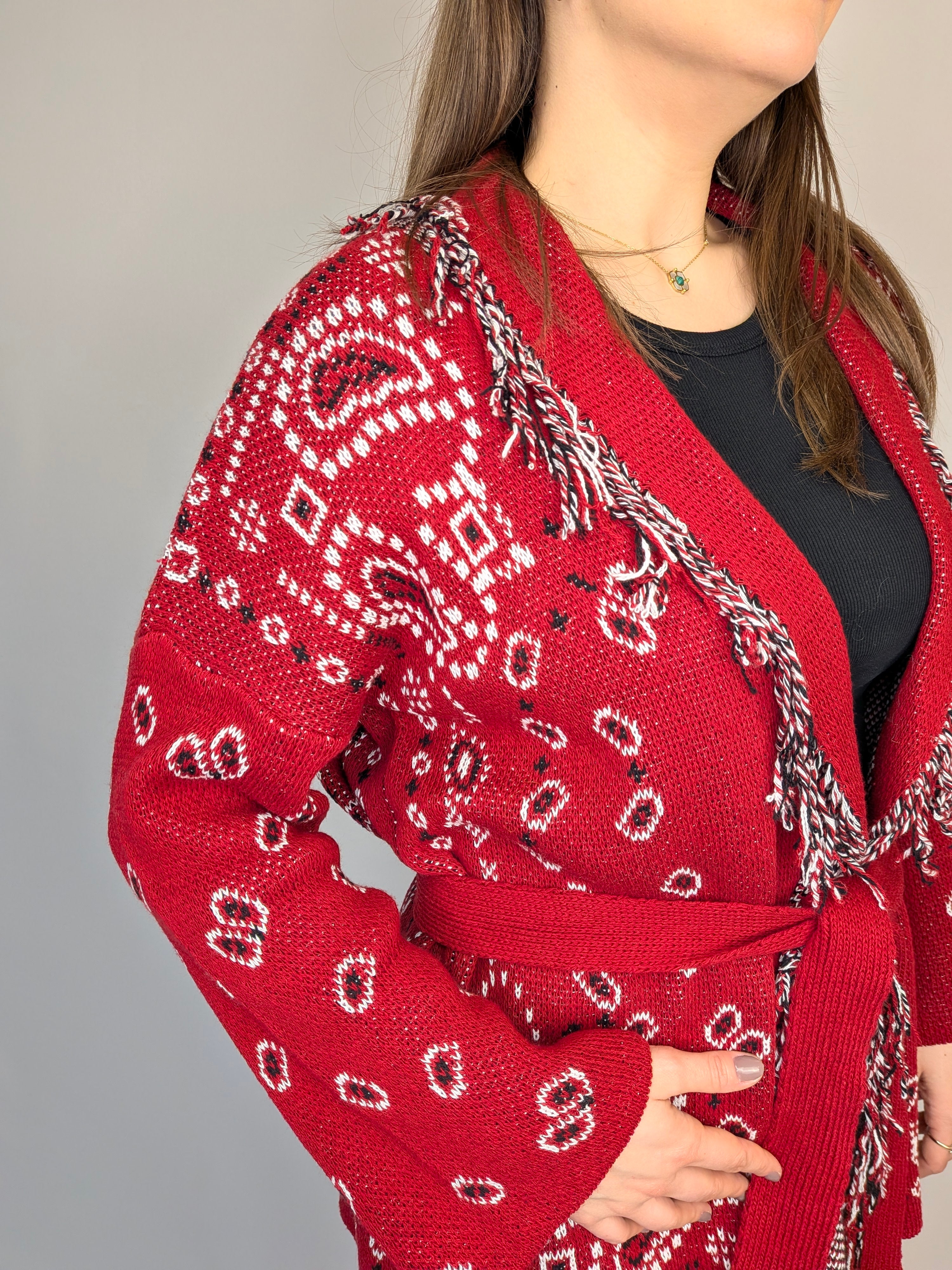 Cardigan bandana TWO WAY