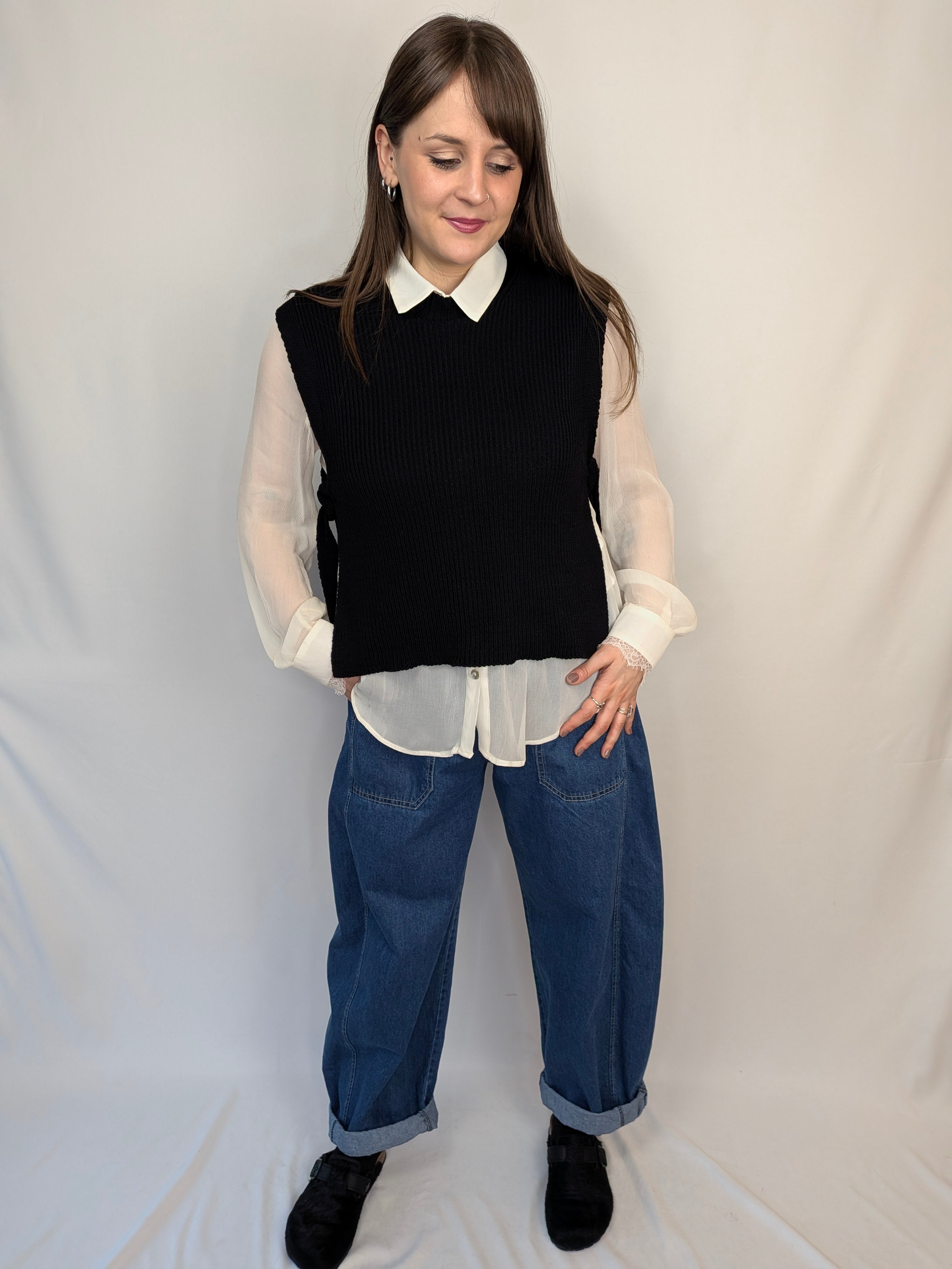 Gilet fiocchetto TWO WAY