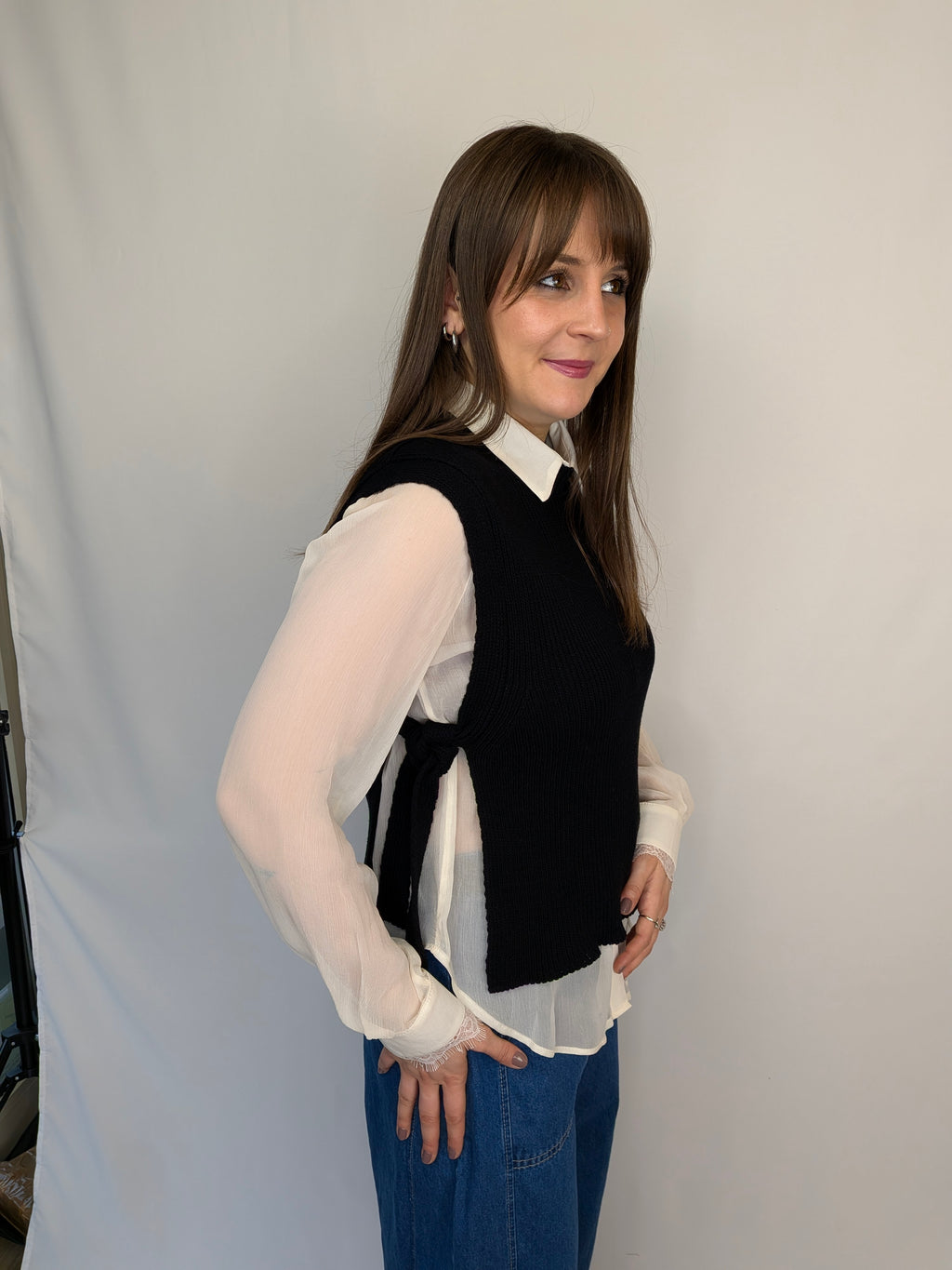 Gilet fiocchetto TWO WAY