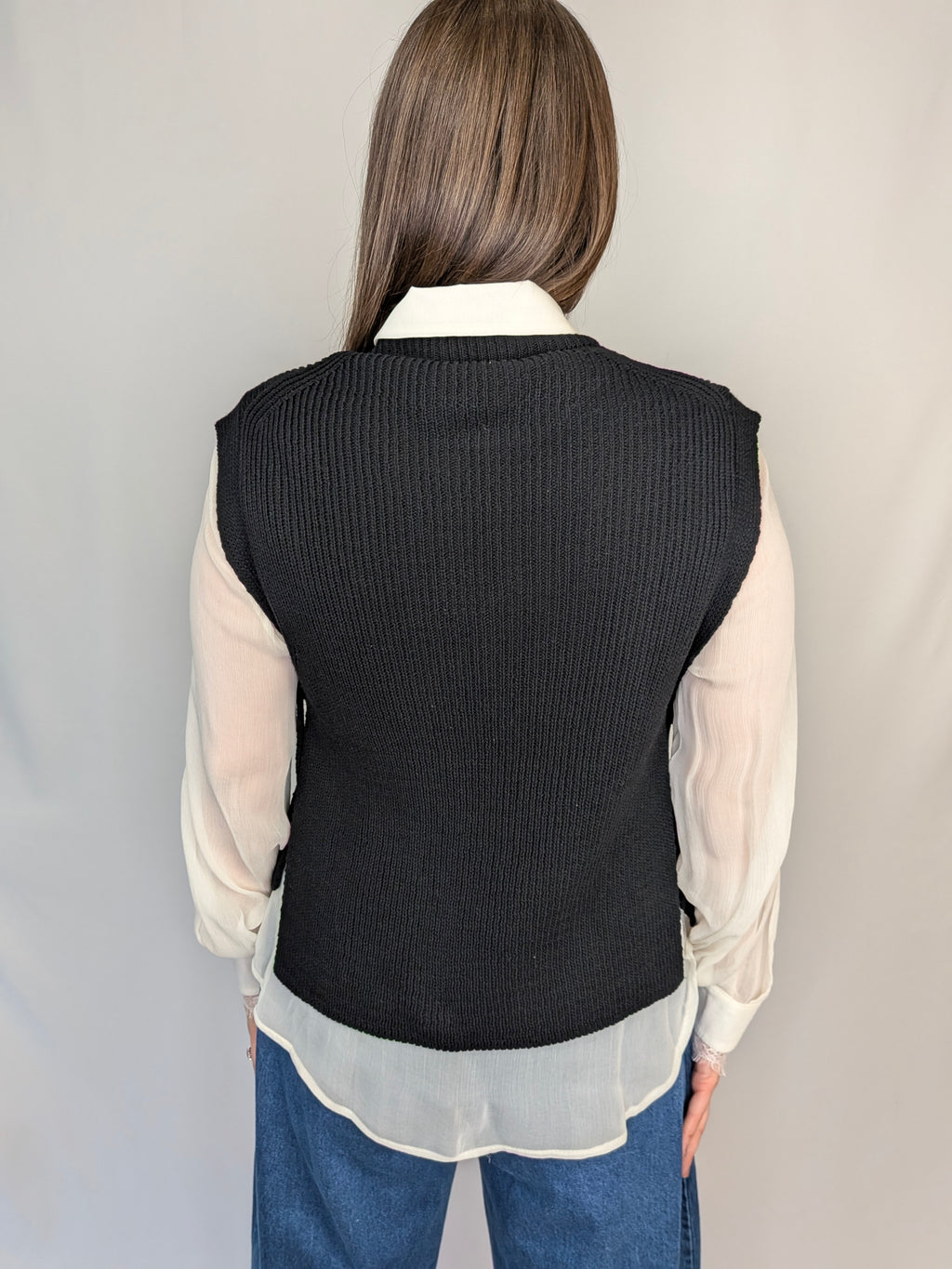 Gilet fiocchetto TWO WAY