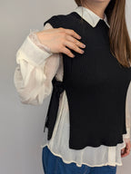 Gilet fiocchetto TWO WAY