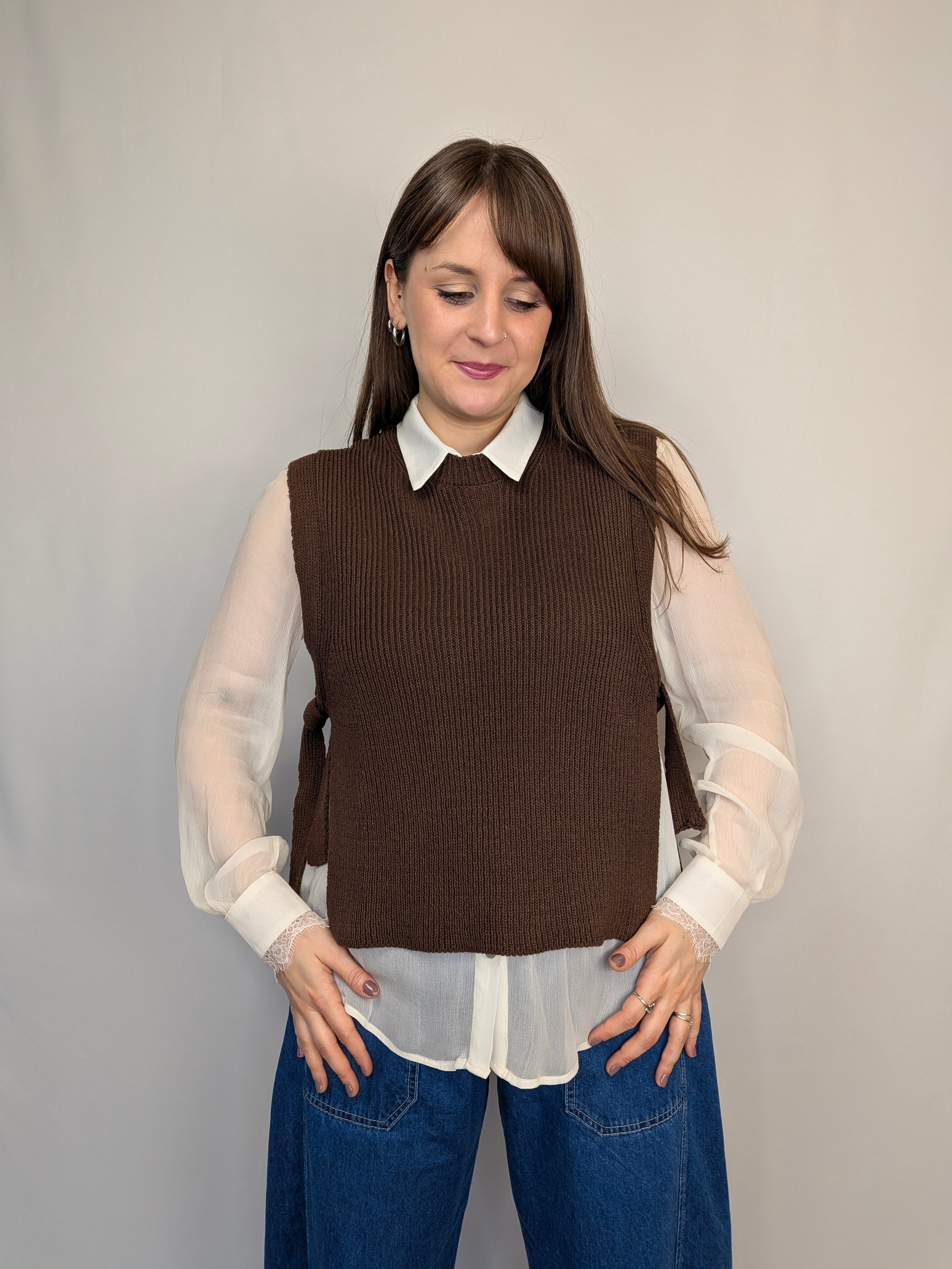 Gilet fiocchetto TWO WAY