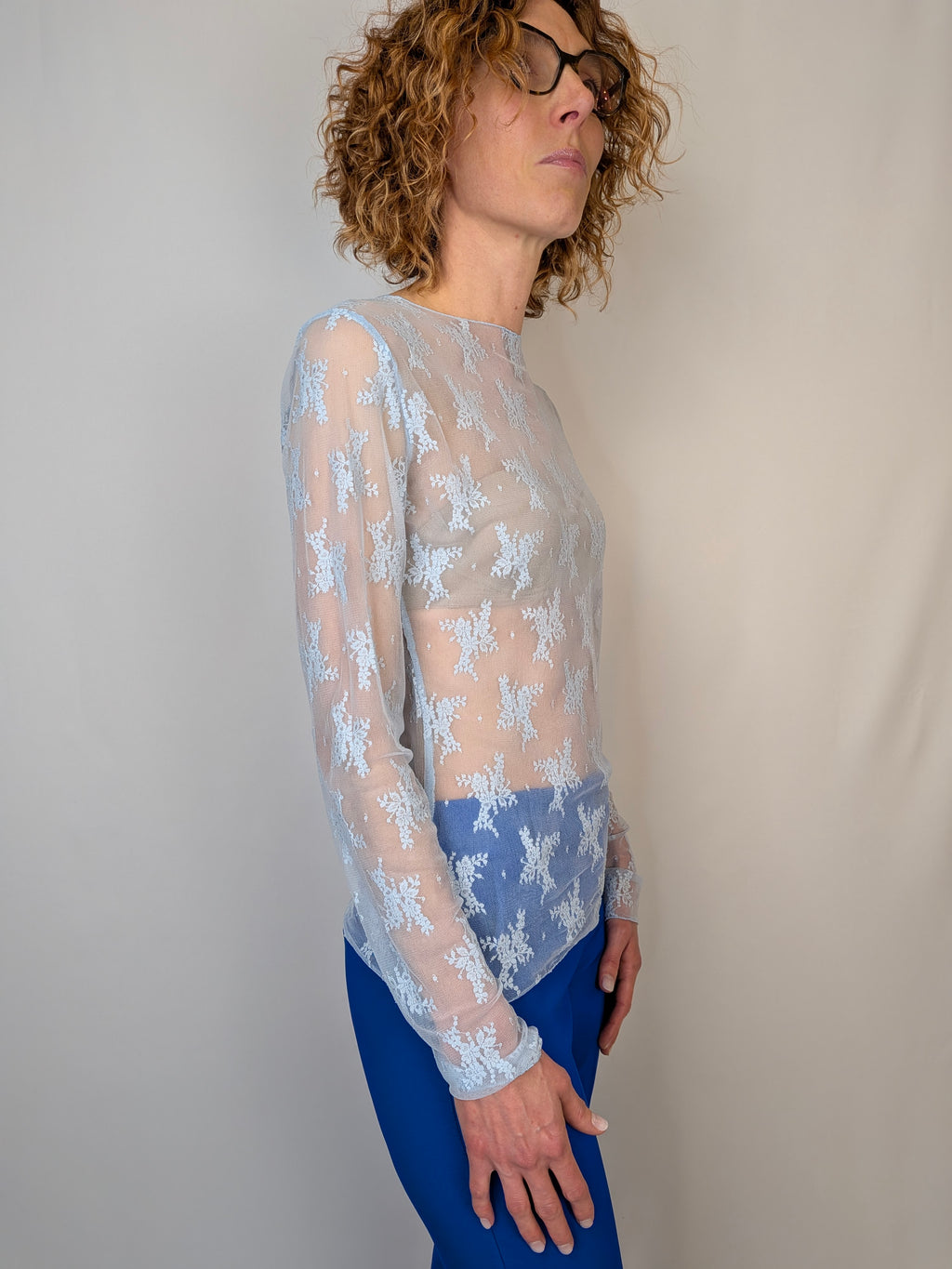 Maglia rete e pizzo SUSY MIX