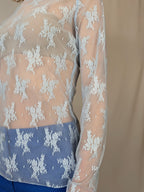 Maglia rete e pizzo SUSY MIX