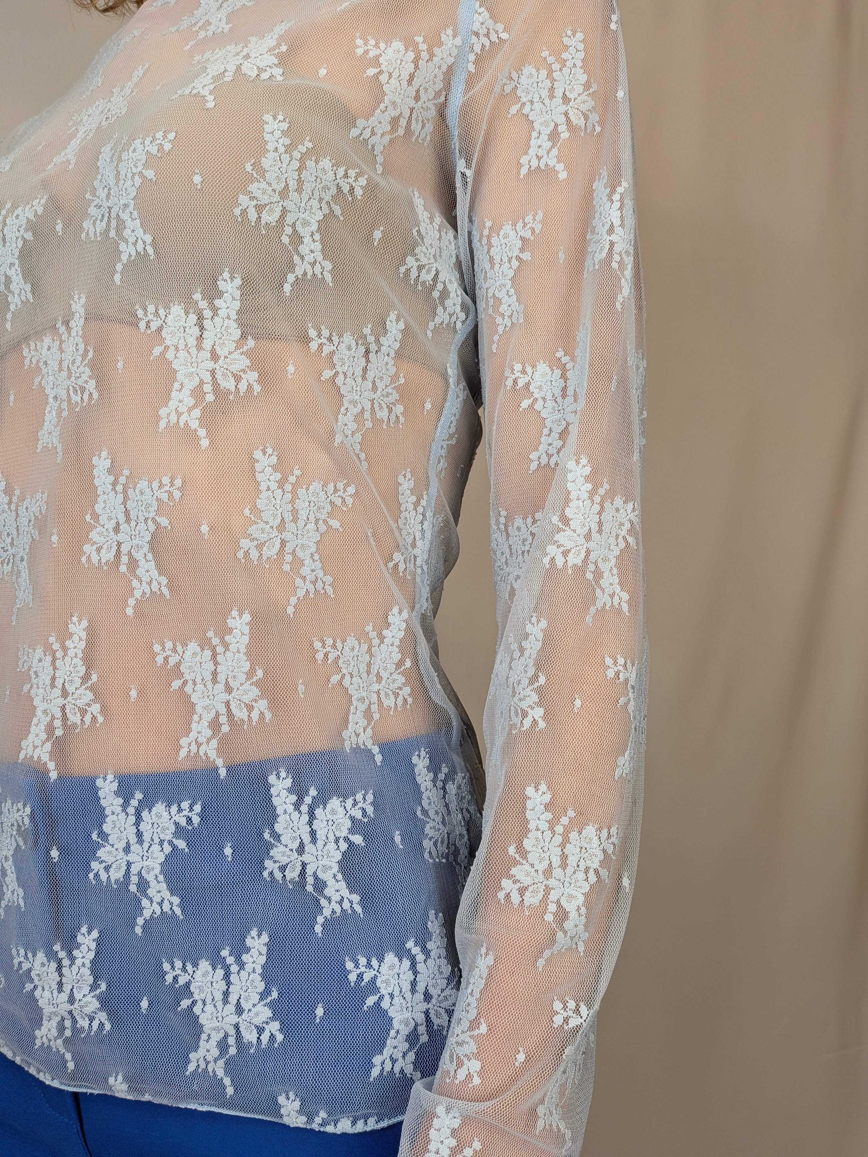 Maglia rete e pizzo SUSY MIX