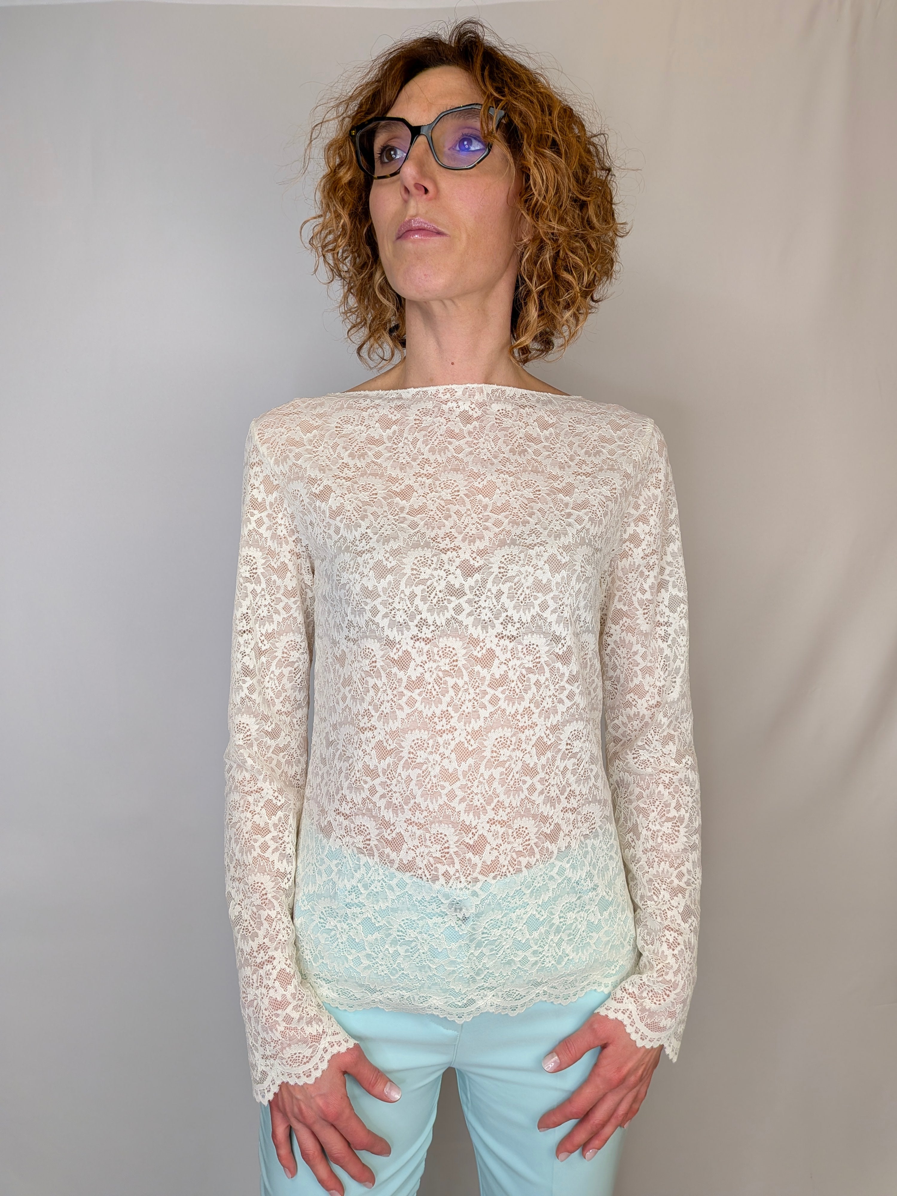 Maglia pizzo SUSY MIX