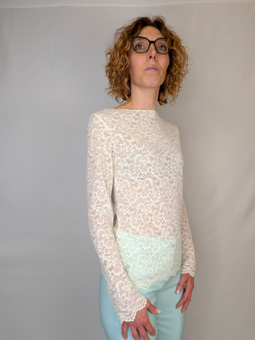 Maglia pizzo SUSY MIX