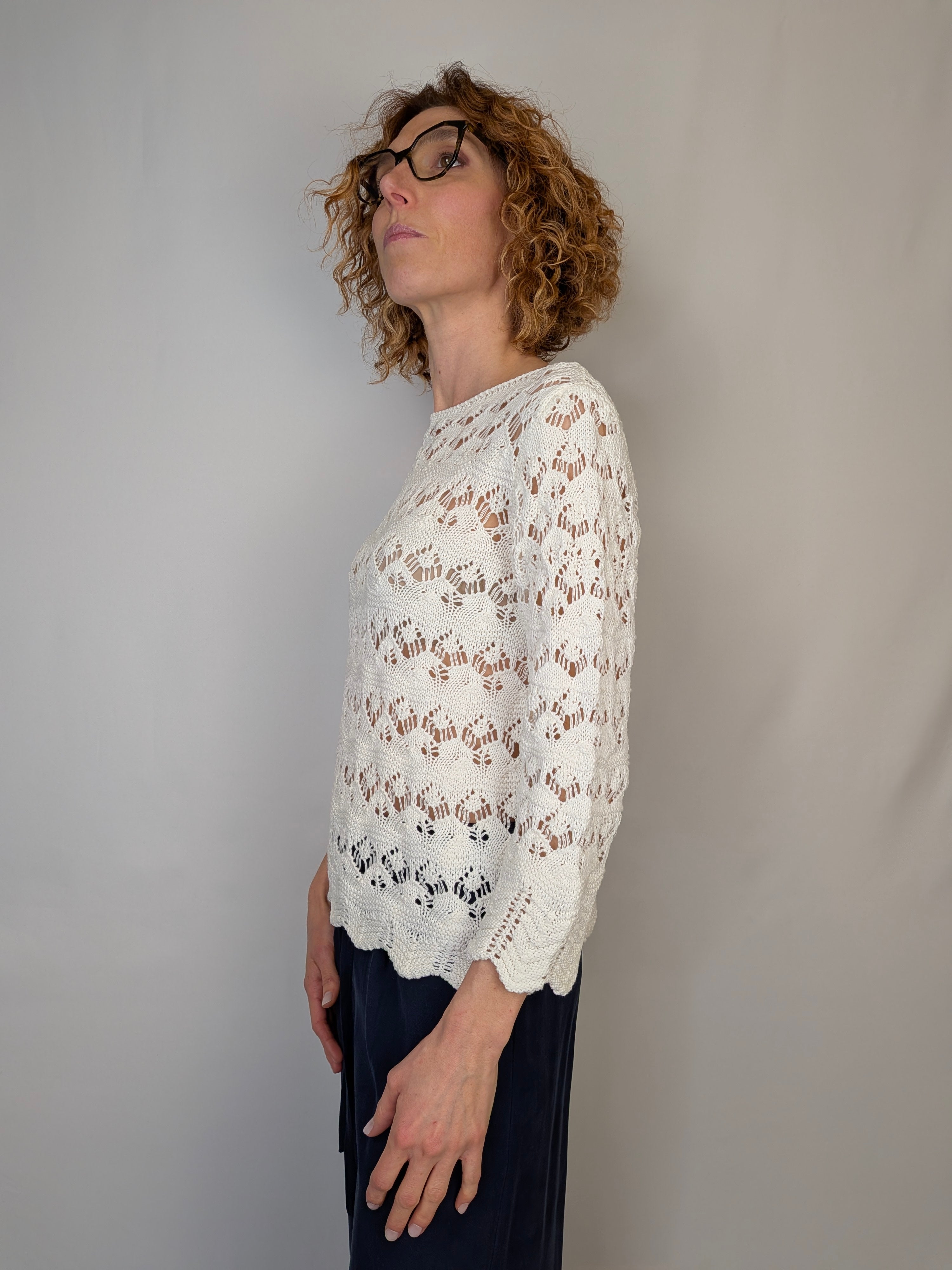 Maglia crochet MIDI