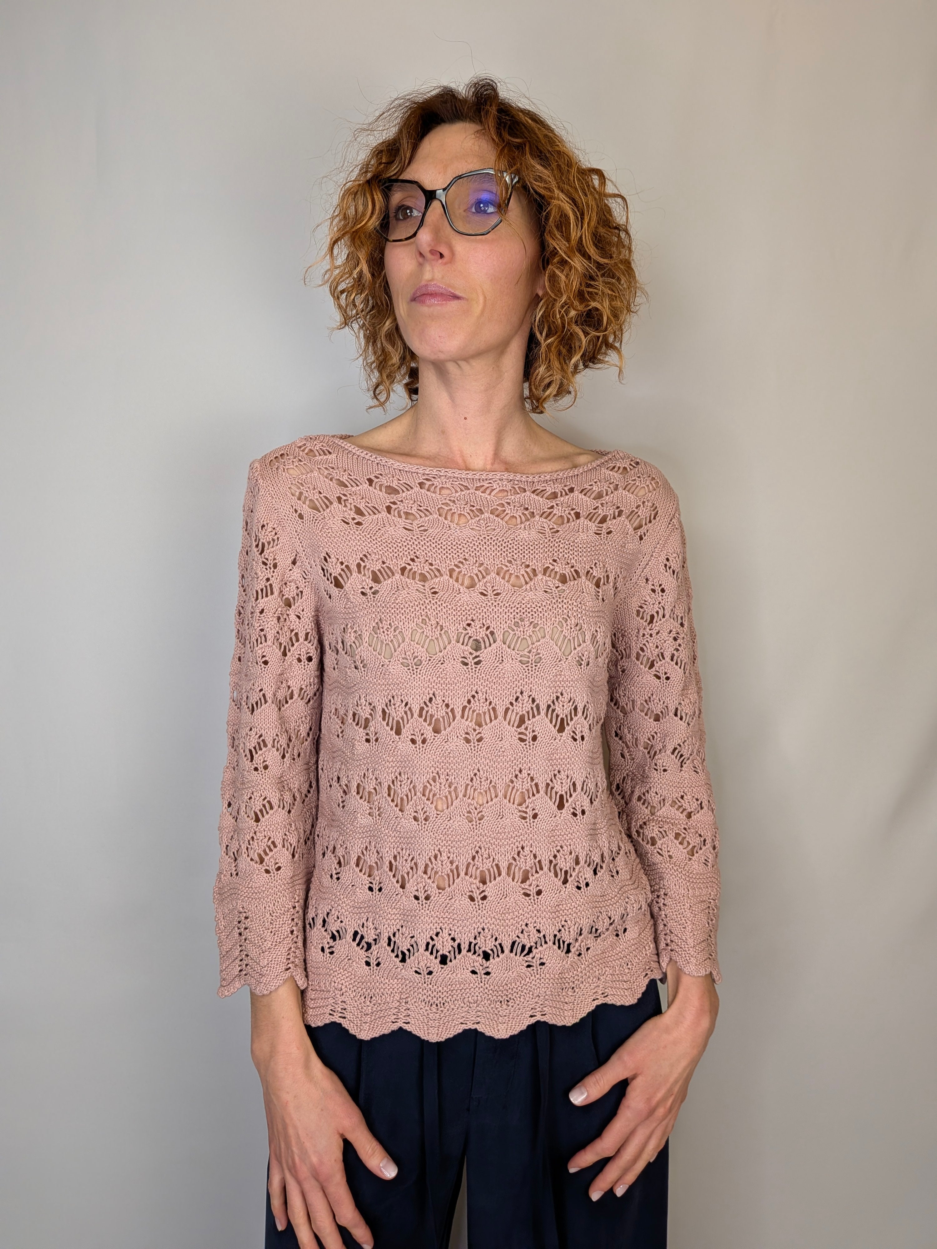 Maglia crochet MIDI