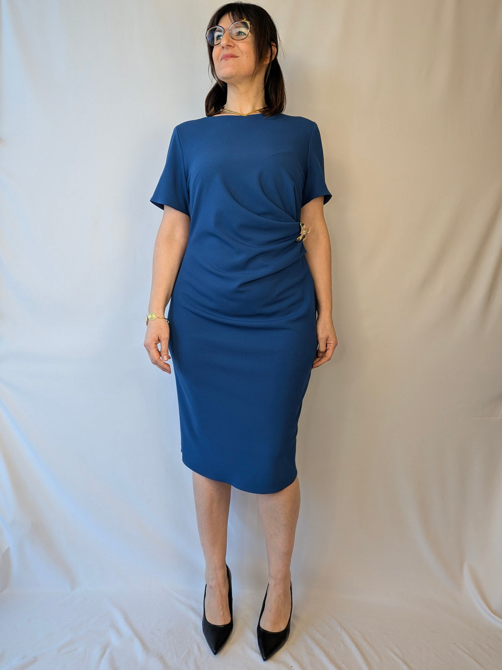 Abito tubino spilla RINASCIMENTO CURVY