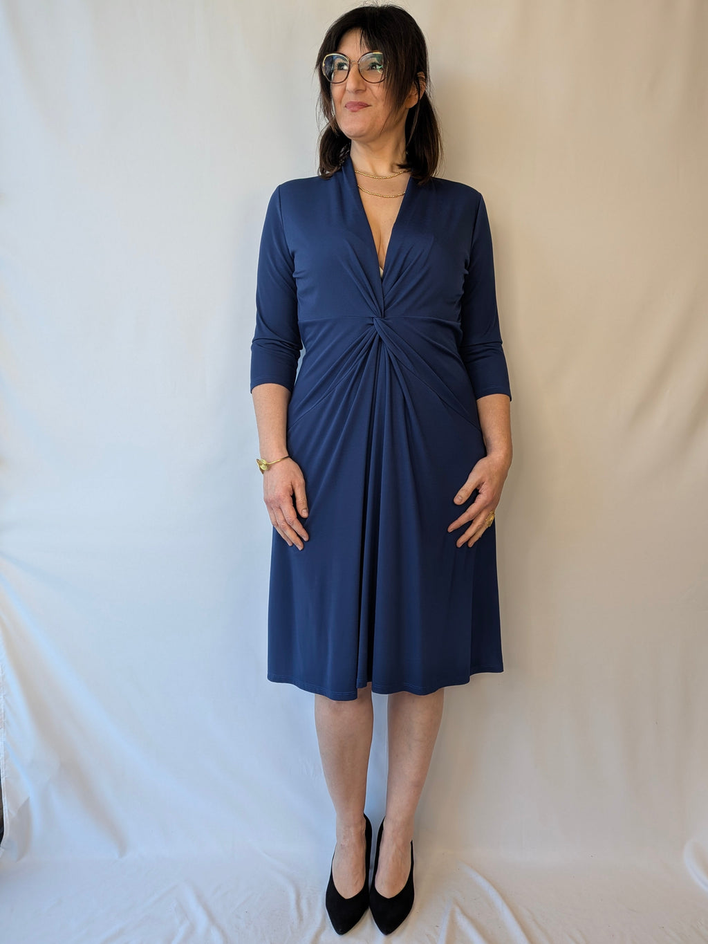 Abito drappeggio RINASCIMENTO CURVY