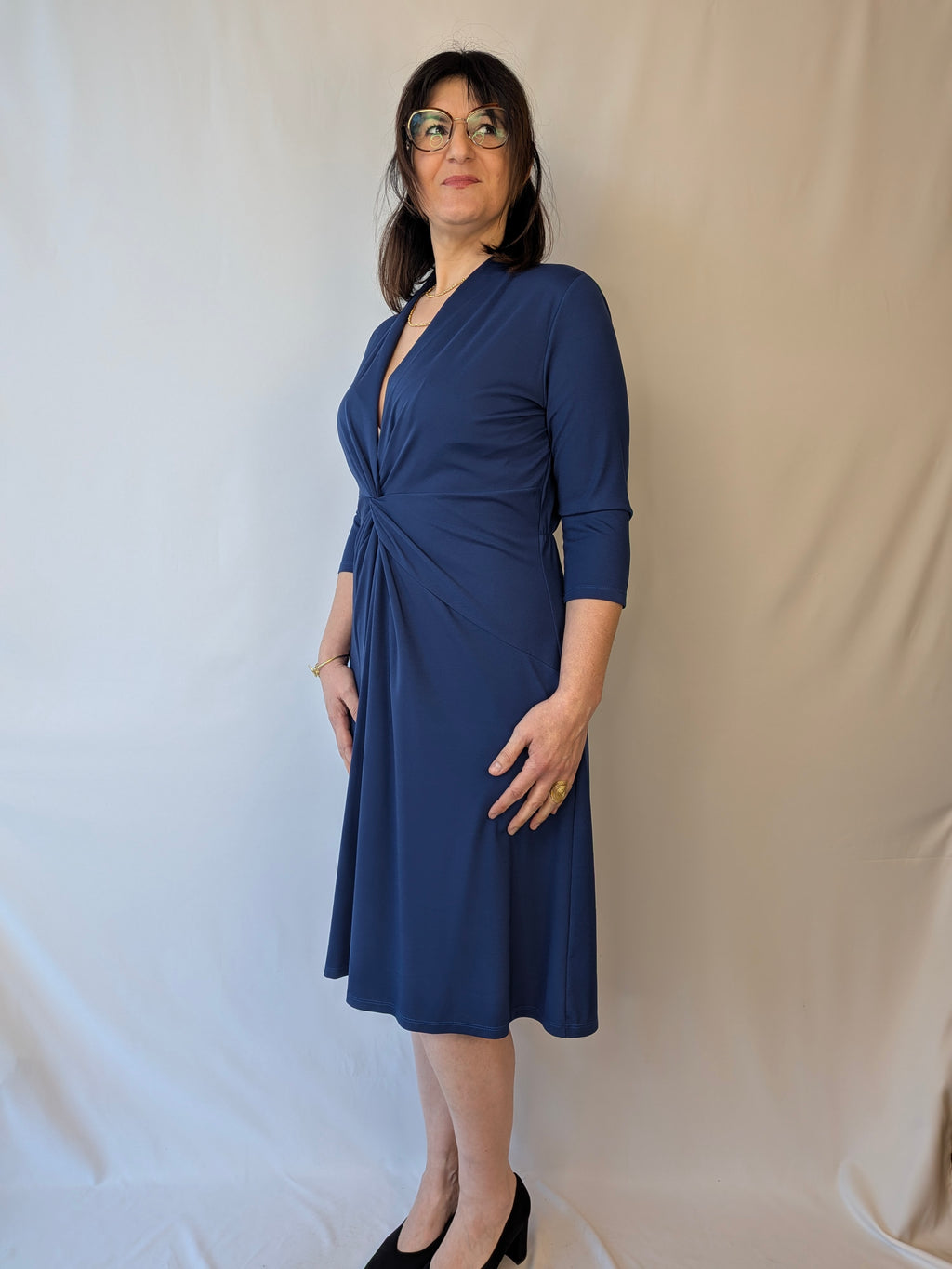 Abito drappeggio RINASCIMENTO CURVY