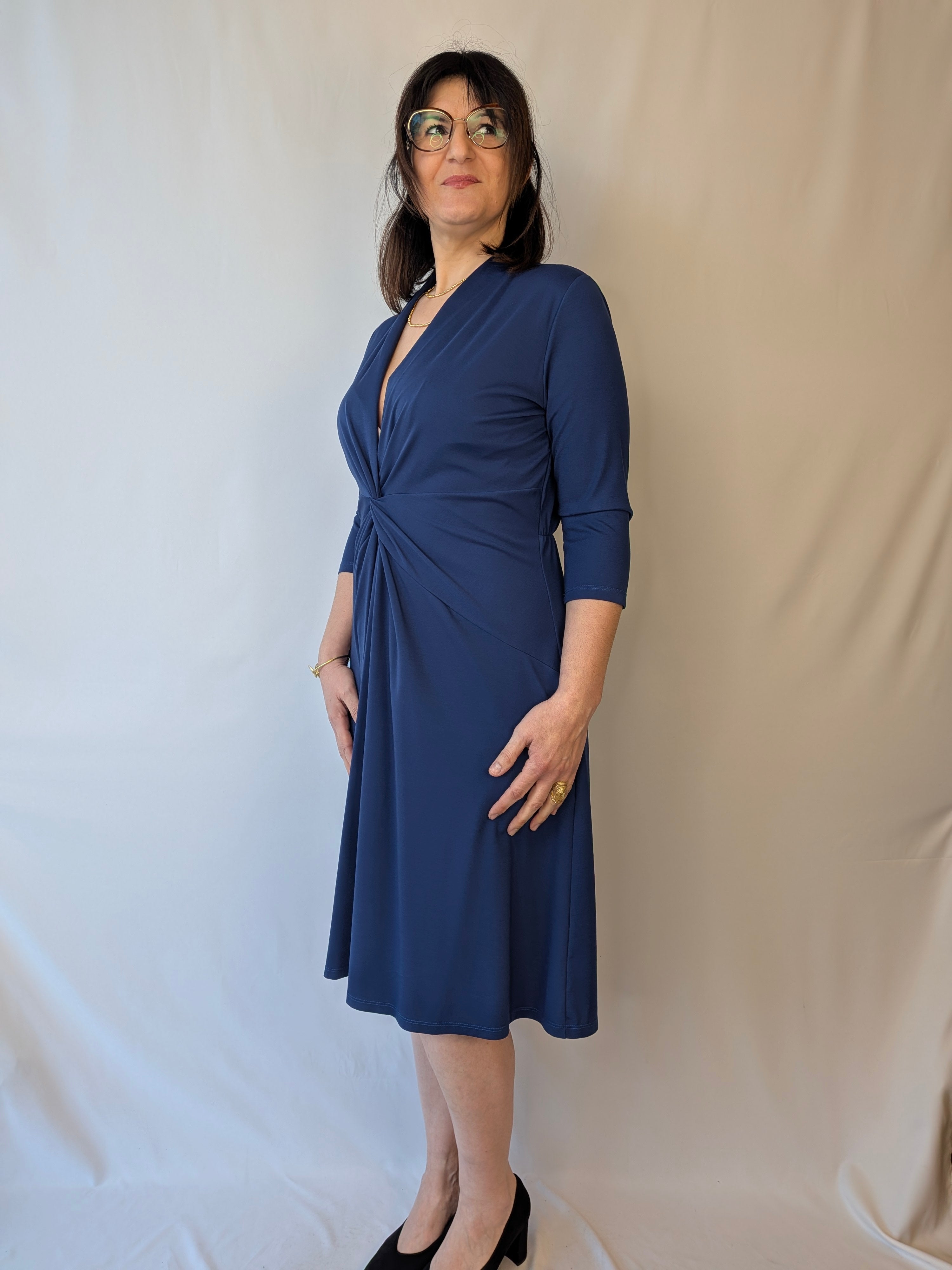 Abito drappeggio RINASCIMENTO CURVY