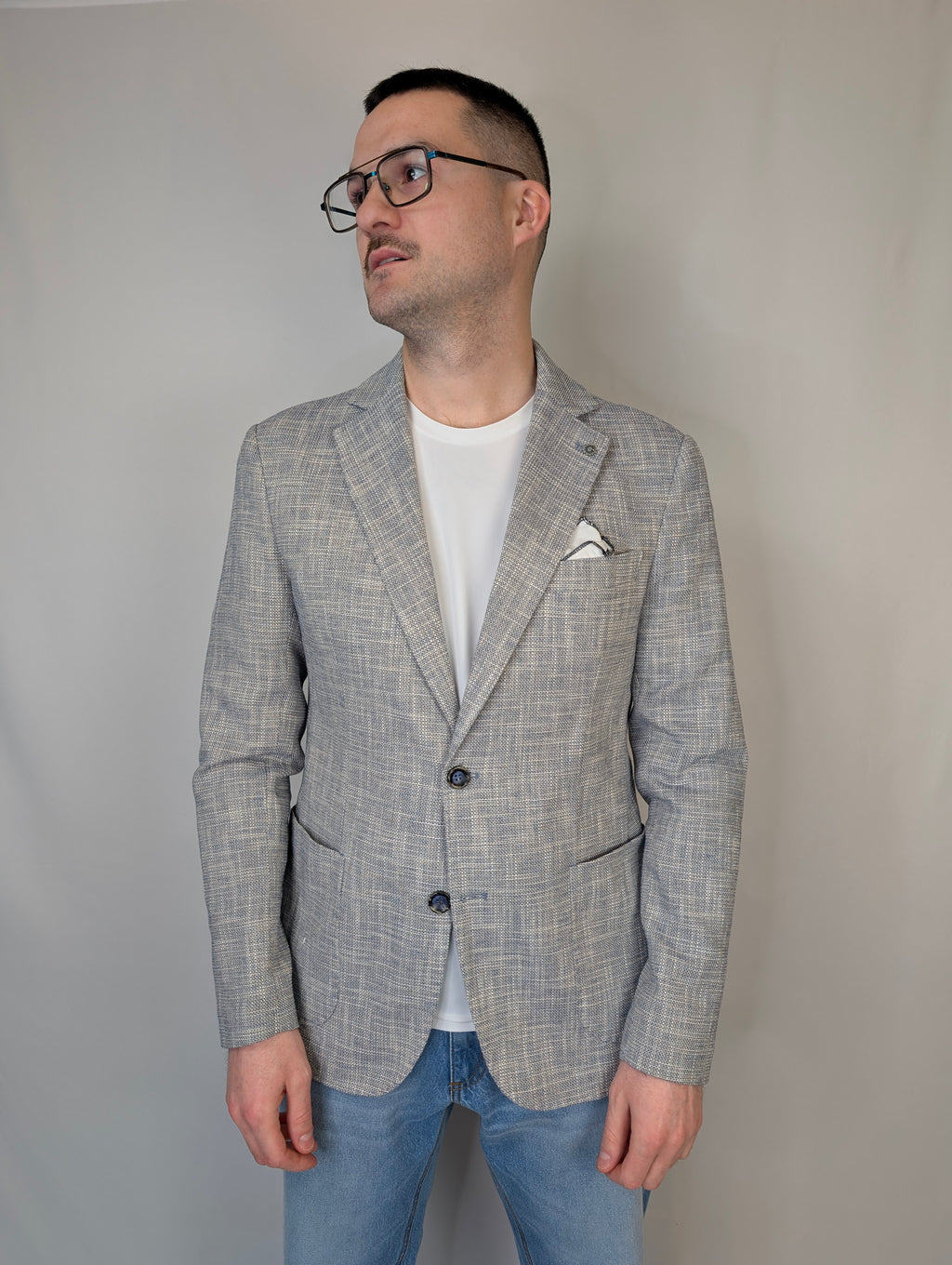 Giacca trama armaturata ALIVE