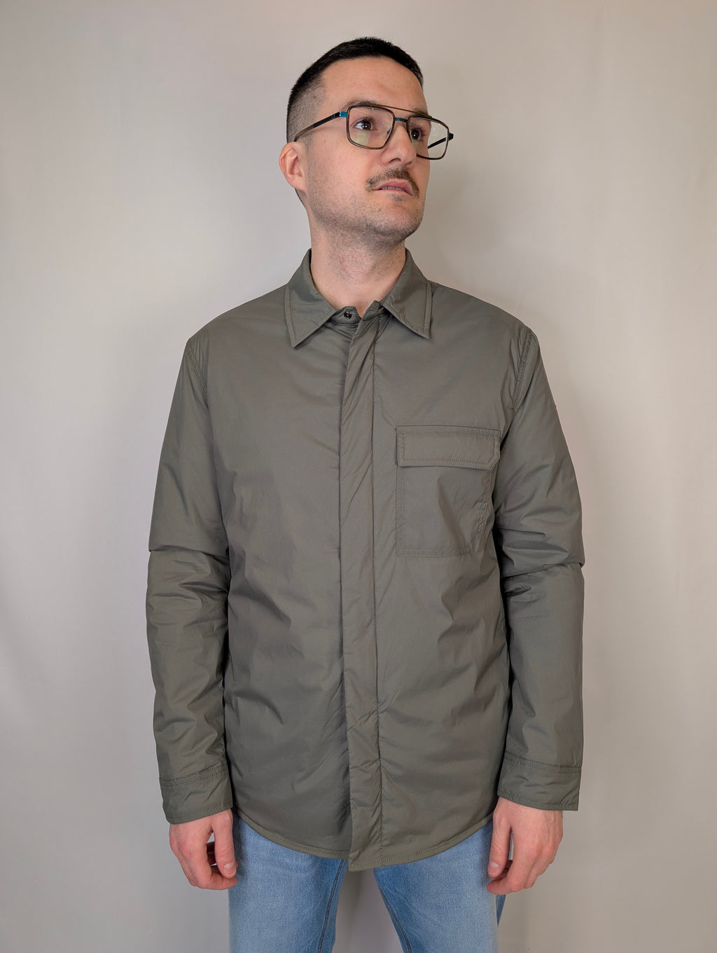 Giubbino taglio camicia X-CAPE