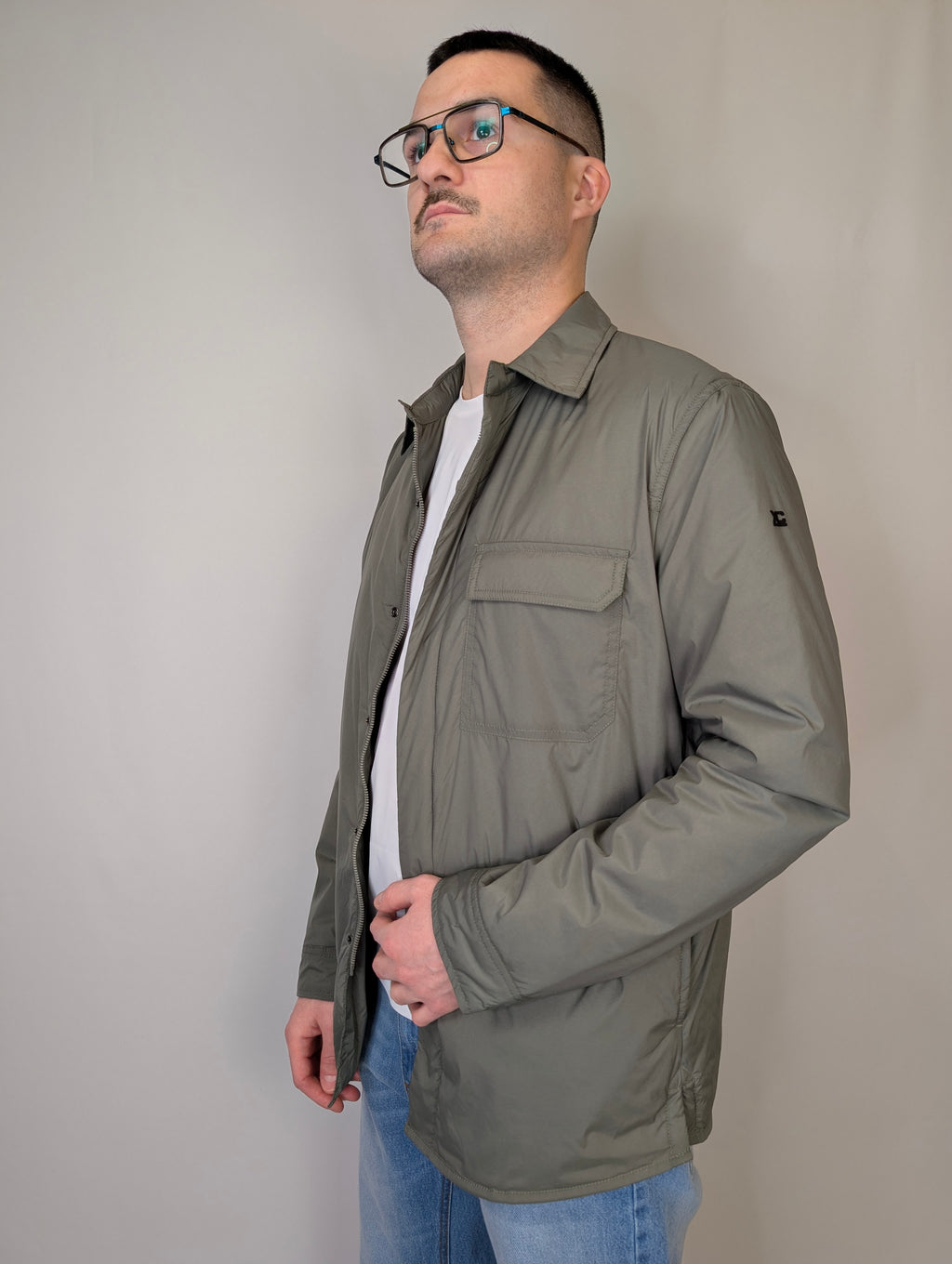 Giubbino taglio camicia X-CAPE